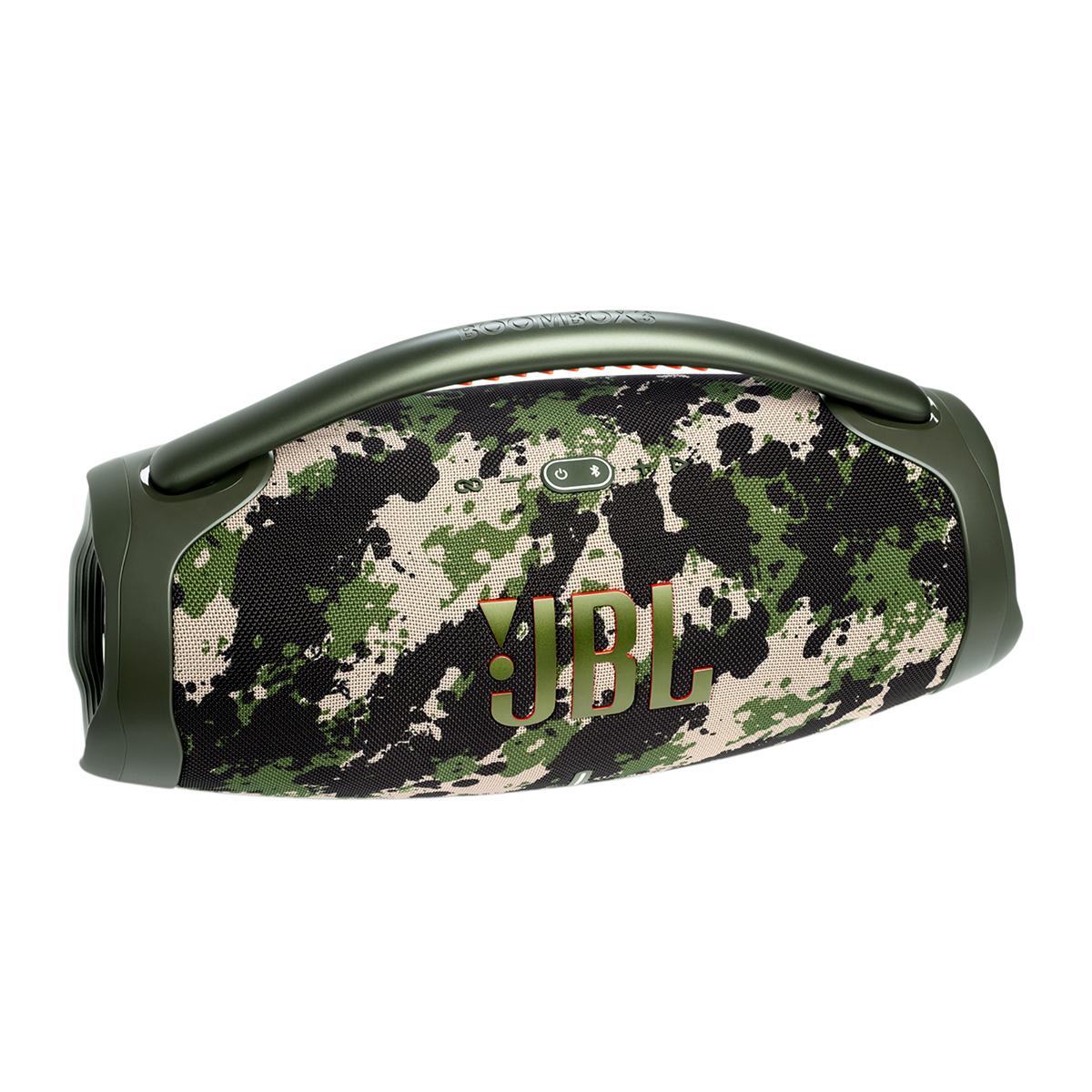 Parlante Jbl Boombox 3 Portatil Bluetooth Squad Camuflado